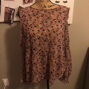 American eagle bell sleeve shirt